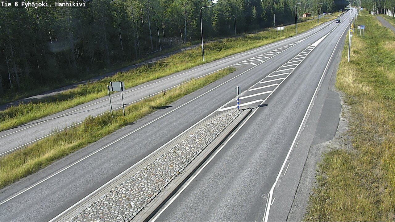 Kelikamerat Kuva Tie 8 Pyhäjoki, Hanhikivi, Pyhäjoki, Pohjois-Pohjanmaa