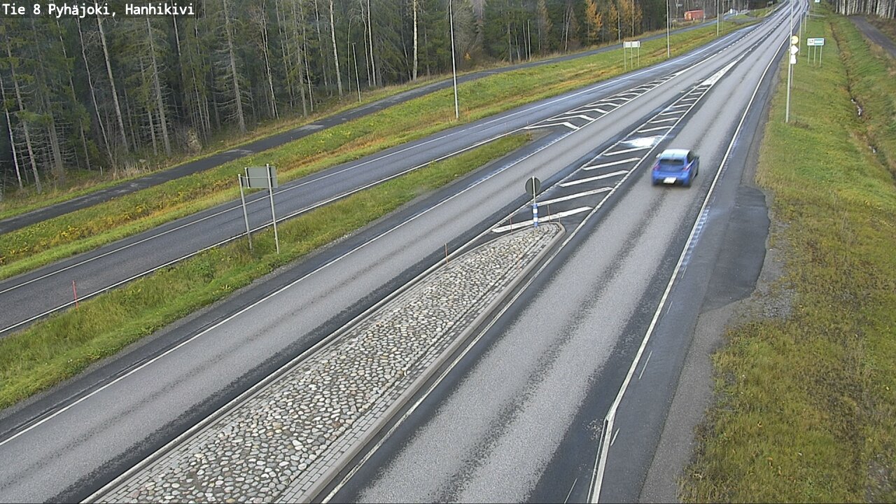 Kelikamerat Kuva Tie 8 Pyhäjoki, Hanhikivi, Pyhäjoki, Pohjois-Pohjanmaa