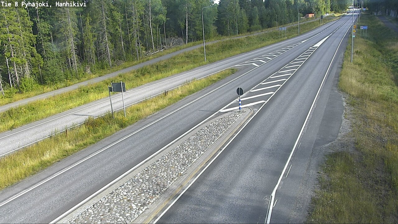 Kelikamerat Kuva Tie 8 Pyhäjoki, Hanhikivi, Pyhäjoki, Pohjois-Pohjanmaa