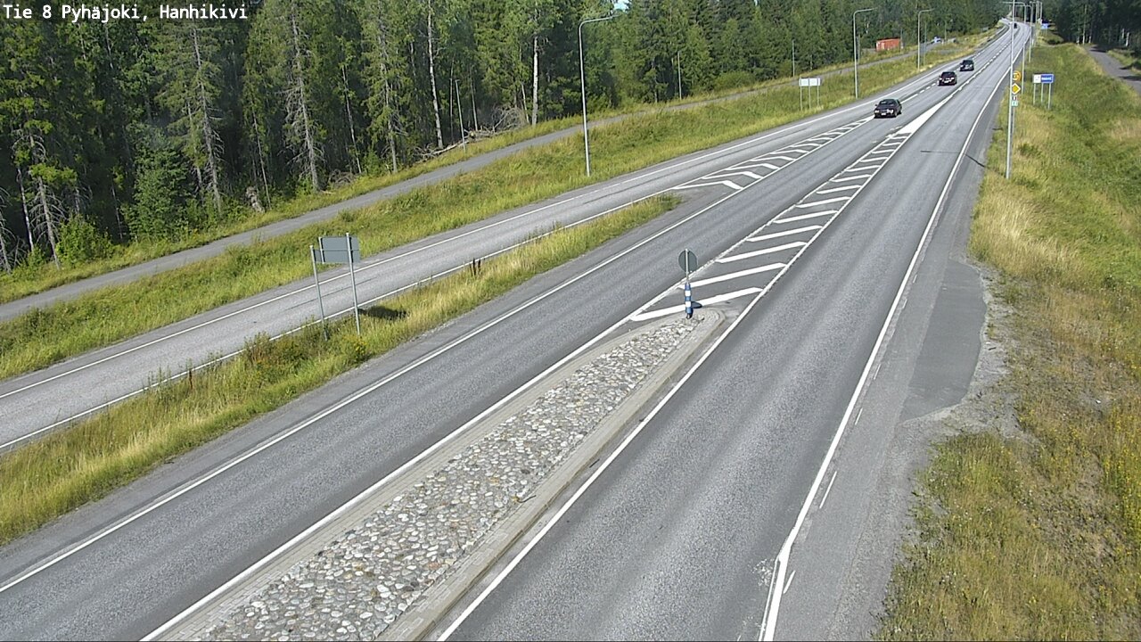 Kelikamerat Kuva Tie 8 Pyhäjoki, Hanhikivi, Pyhäjoki, Pohjois-Pohjanmaa