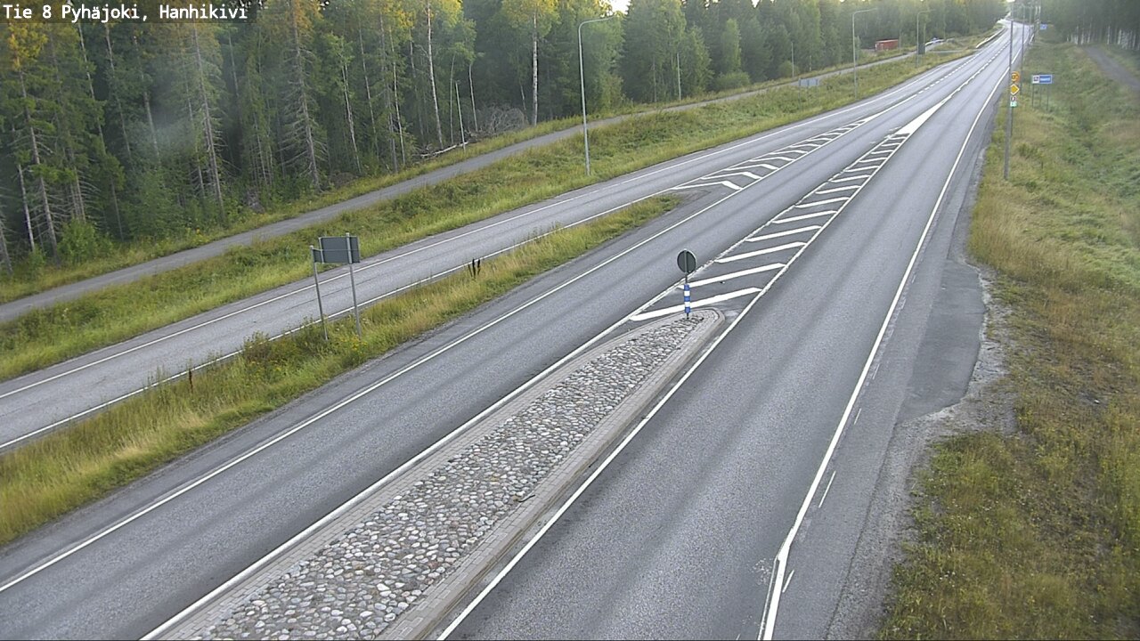 Kelikamerat Kuva Tie 8 Pyhäjoki, Hanhikivi, Pyhäjoki, Pohjois-Pohjanmaa