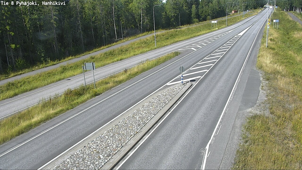 Kelikamerat Kuva Tie 8 Pyhäjoki, Hanhikivi, Pyhäjoki, Pohjois-Pohjanmaa