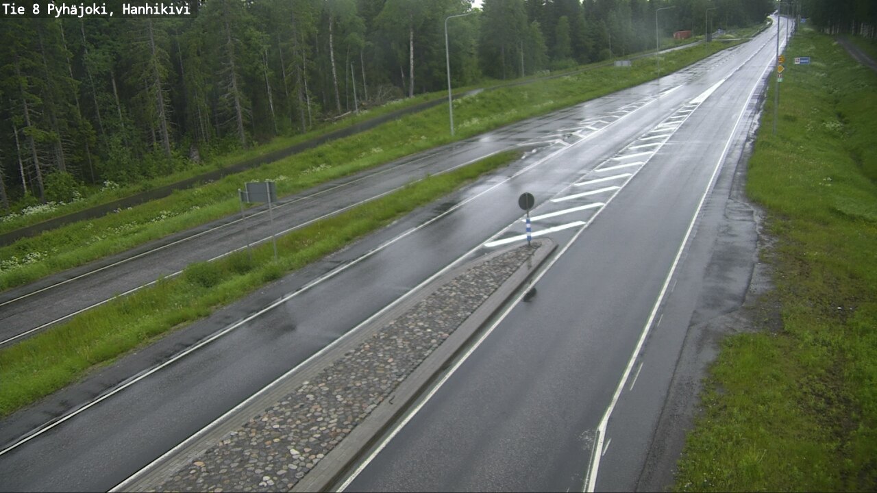 Kelikamerat Kuva Tie 8 Pyhäjoki, Hanhikivi, Pyhäjoki, Pohjois-Pohjanmaa