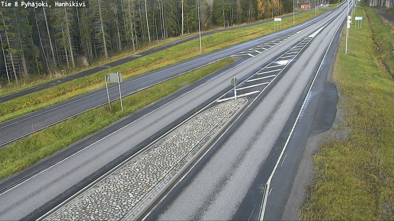 Kelikamerat Kuva Tie 8 Pyhäjoki, Hanhikivi, Pyhäjoki, Pohjois-Pohjanmaa