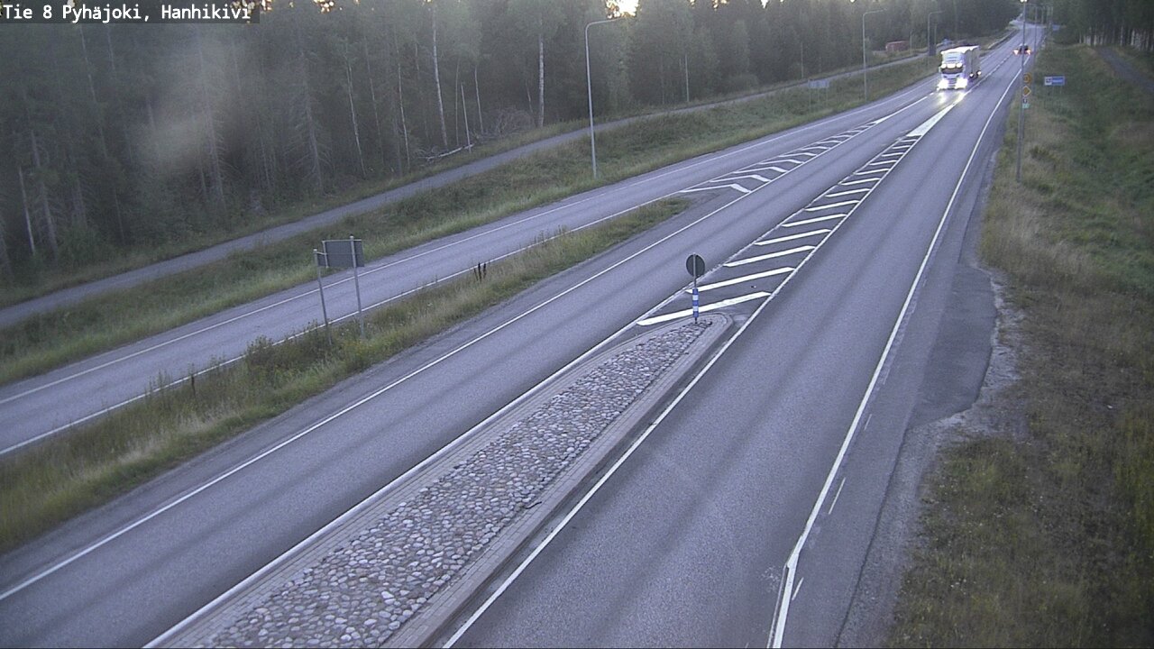 Kelikamerat Kuva Tie 8 Pyhäjoki, Hanhikivi, Pyhäjoki, Pohjois-Pohjanmaa