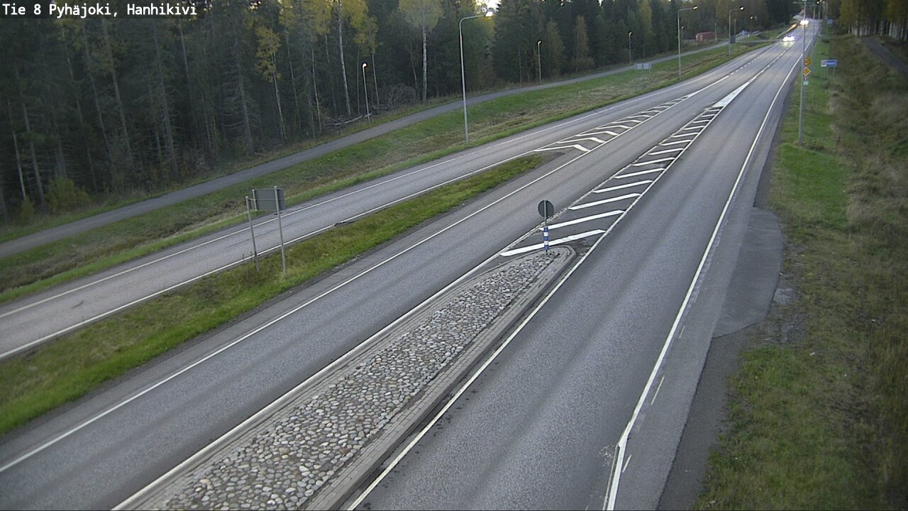 Kelikamerat Kuva Tie 8 Pyhäjoki, Hanhikivi, Pyhäjoki, Pohjois-Pohjanmaa