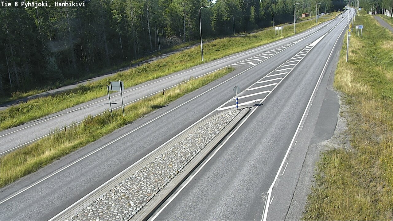 Kelikamerat Kuva Tie 8 Pyhäjoki, Hanhikivi, Pyhäjoki, Pohjois-Pohjanmaa