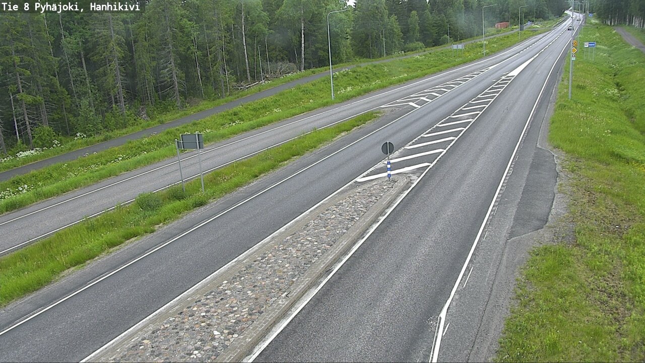 Kelikamerat Kuva Tie 8 Pyhäjoki, Hanhikivi, Pyhäjoki, Pohjois-Pohjanmaa