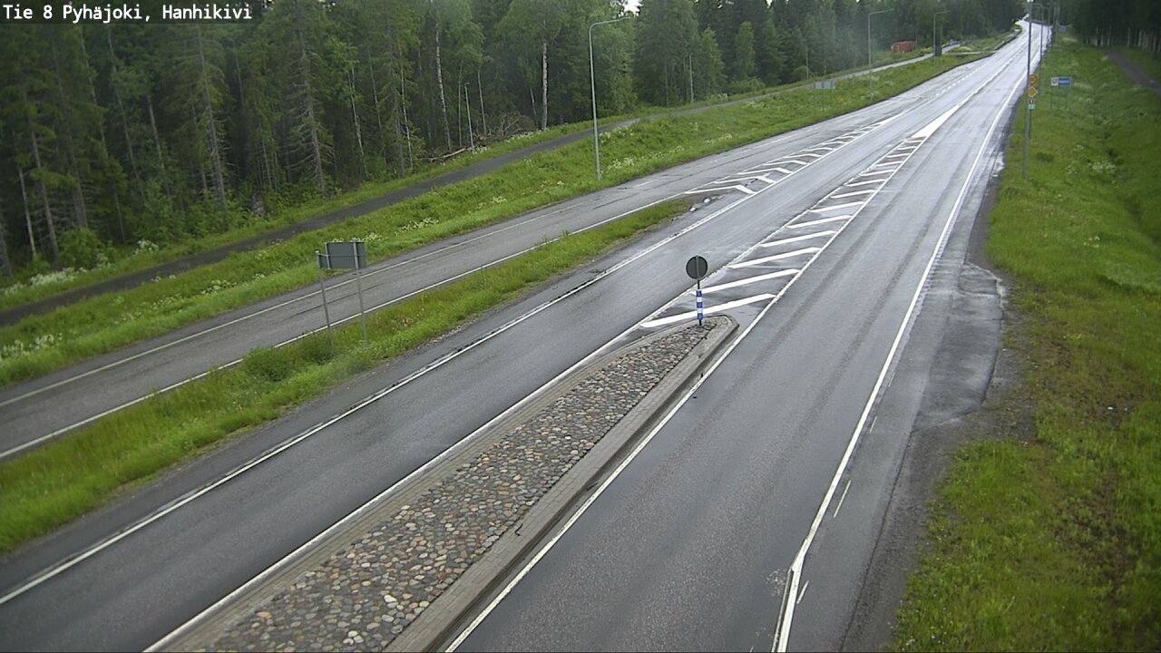 Kelikamerat Kuva Tie 8 Pyhäjoki, Hanhikivi, Pyhäjoki, Pohjois-Pohjanmaa