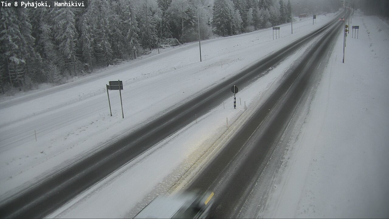 Kelikamerat Kuva Tie 8 Pyhäjoki, Hanhikivi, Pyhäjoki, Pohjois-Pohjanmaa