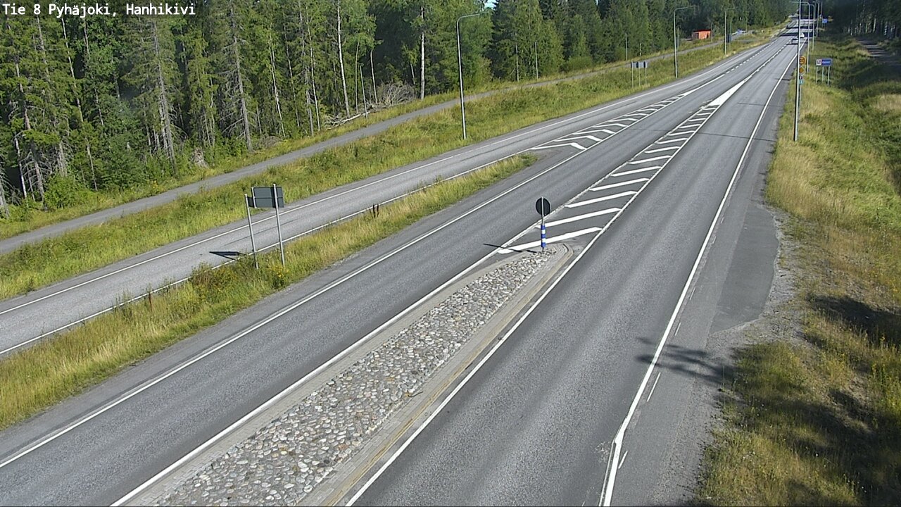 Kelikamerat Kuva Tie 8 Pyhäjoki, Hanhikivi, Pyhäjoki, Pohjois-Pohjanmaa