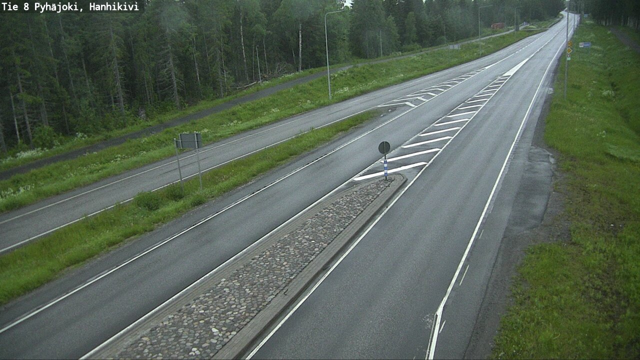 Kelikamerat Kuva Tie 8 Pyhäjoki, Hanhikivi, Pyhäjoki, Pohjois-Pohjanmaa