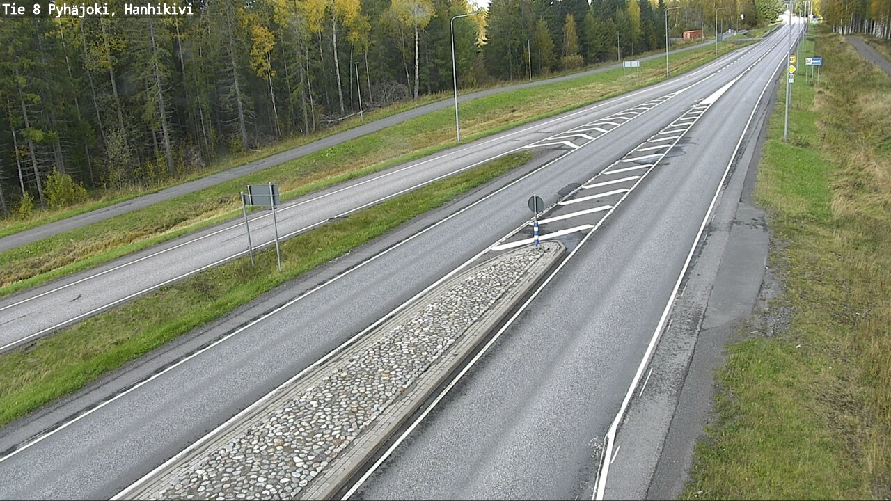 Kelikamerat Kuva Tie 8 Pyhäjoki, Hanhikivi, Pyhäjoki, Pohjois-Pohjanmaa