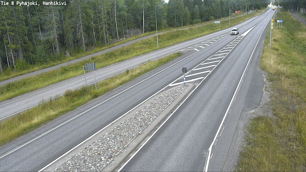 Kelikamerat Kuva Tie 8 Pyhäjoki, Hanhikivi, Pyhäjoki, Pohjois-Pohjanmaa