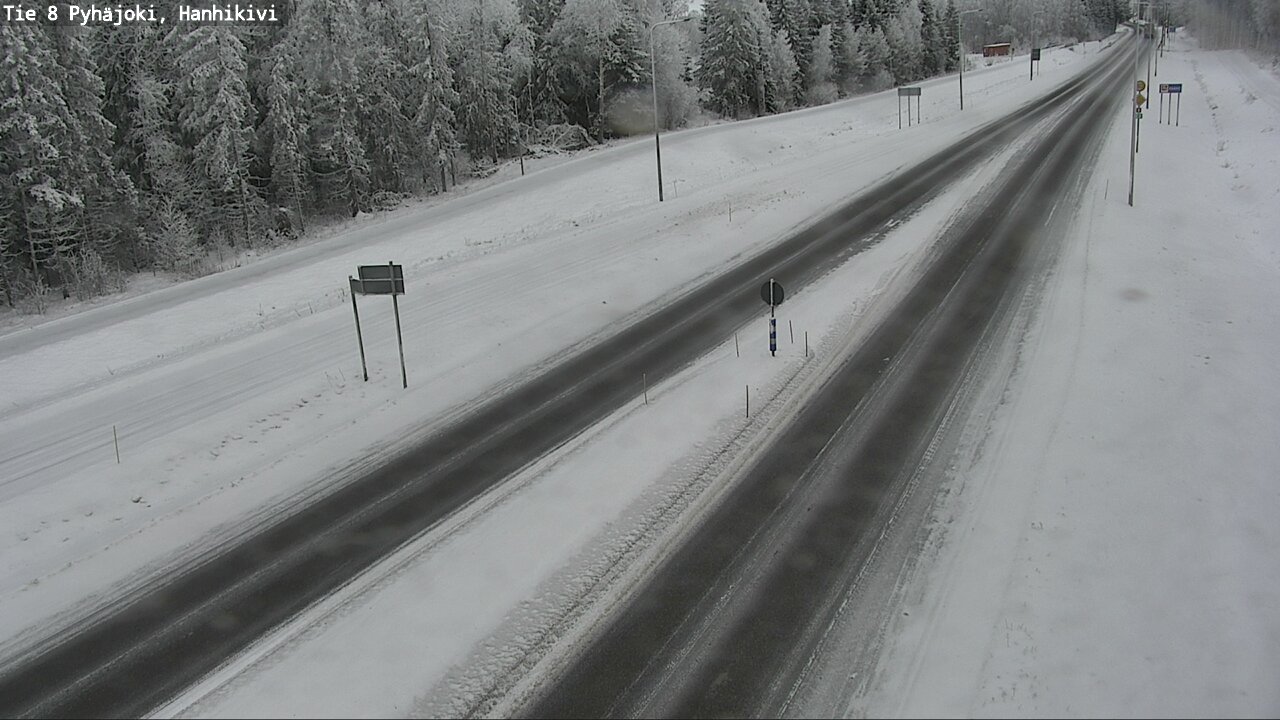 Kelikamerat Kuva Tie 8 Pyhäjoki, Hanhikivi, Pyhäjoki, Pohjois-Pohjanmaa