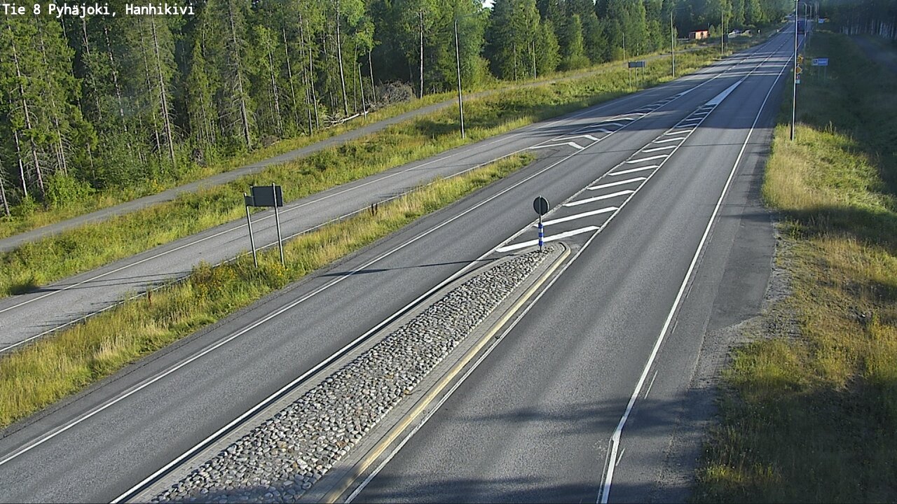 Kelikamerat Kuva Tie 8 Pyhäjoki, Hanhikivi, Pyhäjoki, Pohjois-Pohjanmaa