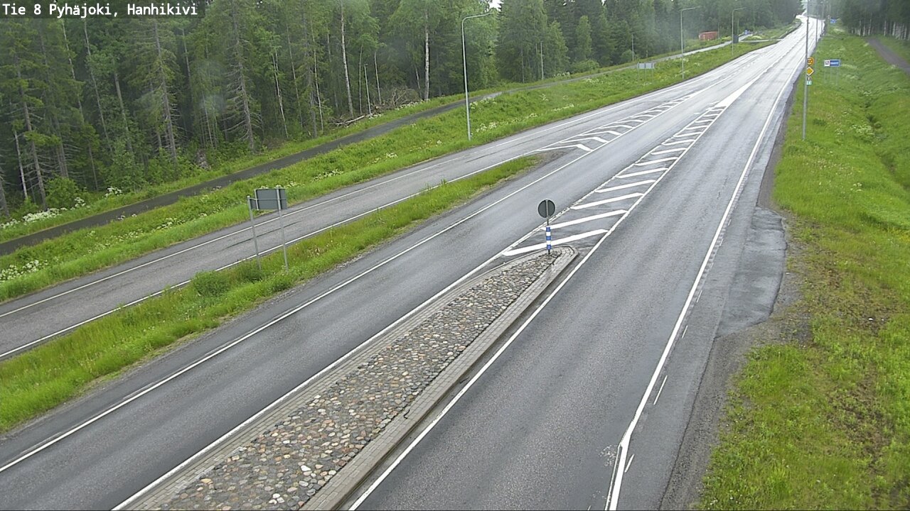 Kelikamerat Kuva Tie 8 Pyhäjoki, Hanhikivi, Pyhäjoki, Pohjois-Pohjanmaa