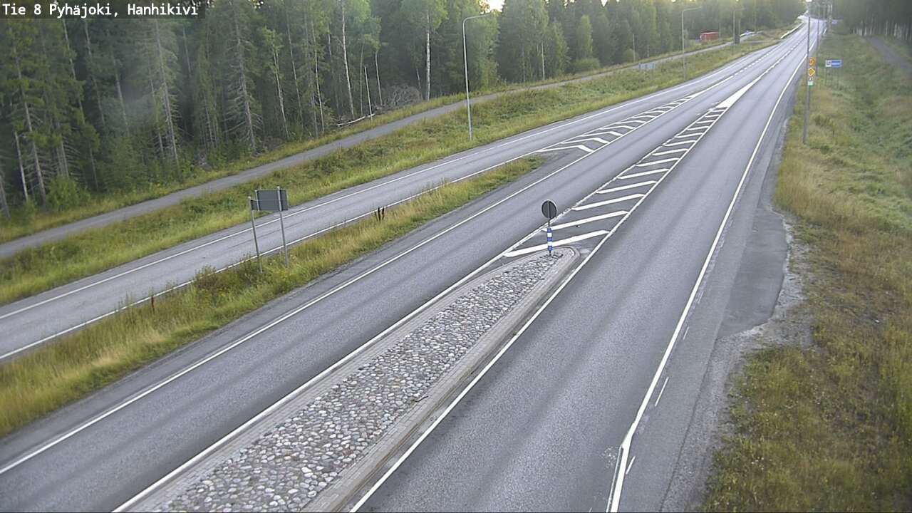Kelikamerat Kuva Tie 8 Pyhäjoki, Hanhikivi, Pyhäjoki, Pohjois-Pohjanmaa