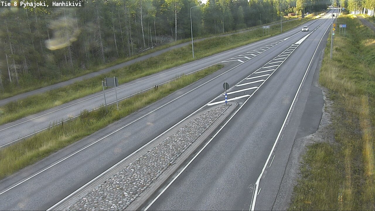 Kelikamerat Kuva Tie 8 Pyhäjoki, Hanhikivi, Pyhäjoki, Pohjois-Pohjanmaa