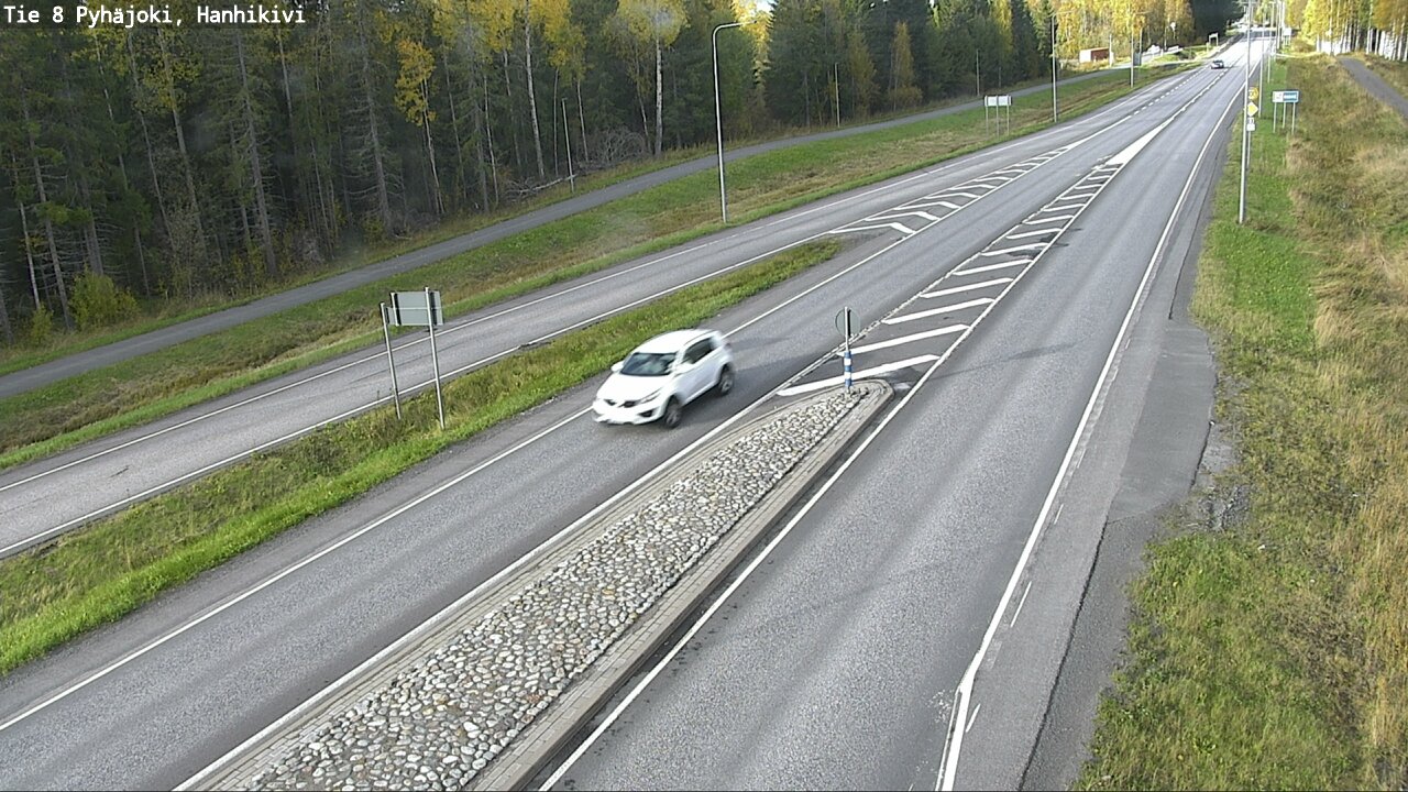 Kelikamerat Kuva Tie 8 Pyhäjoki, Hanhikivi, Pyhäjoki, Pohjois-Pohjanmaa