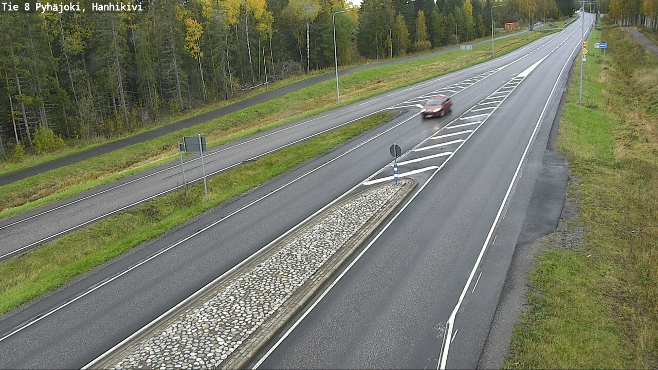 Kelikamerat Kuva Tie 8 Pyhäjoki, Hanhikivi, Pyhäjoki, Pohjois-Pohjanmaa