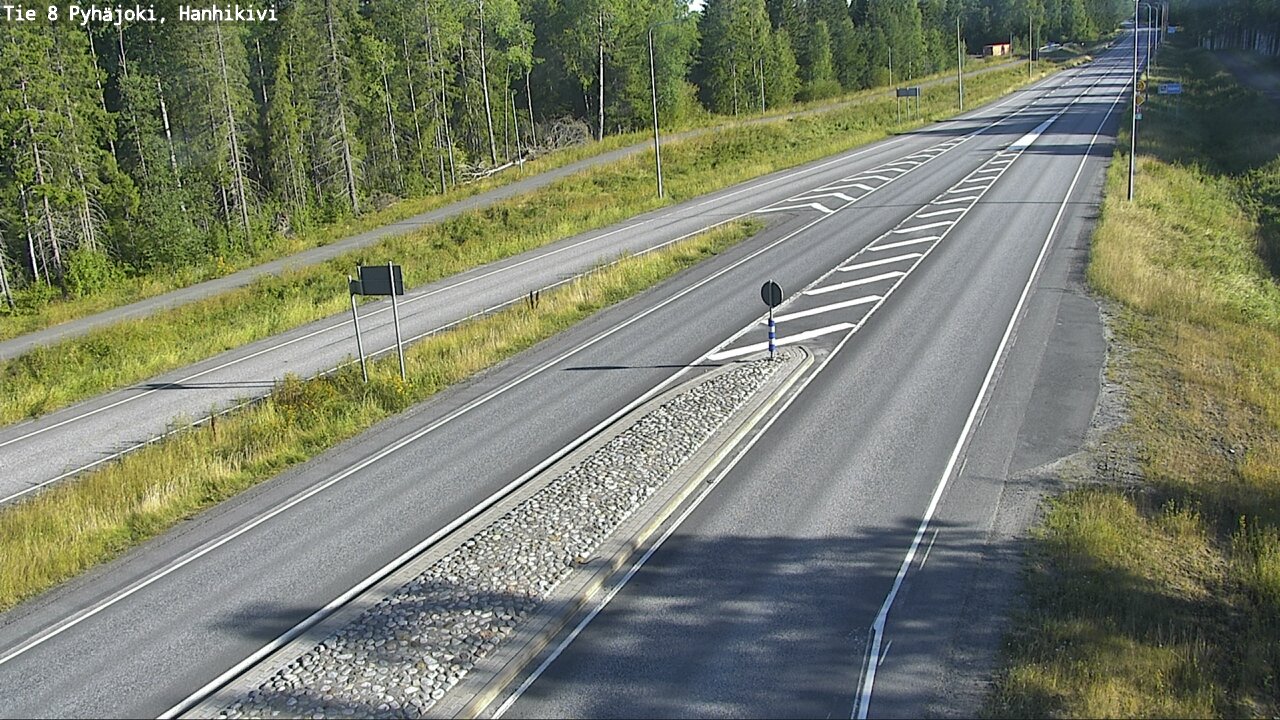 Kelikamerat Kuva Tie 8 Pyhäjoki, Hanhikivi, Pyhäjoki, Pohjois-Pohjanmaa