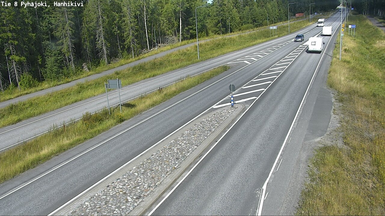 Kelikamerat Kuva Tie 8 Pyhäjoki, Hanhikivi, Pyhäjoki, Pohjois-Pohjanmaa