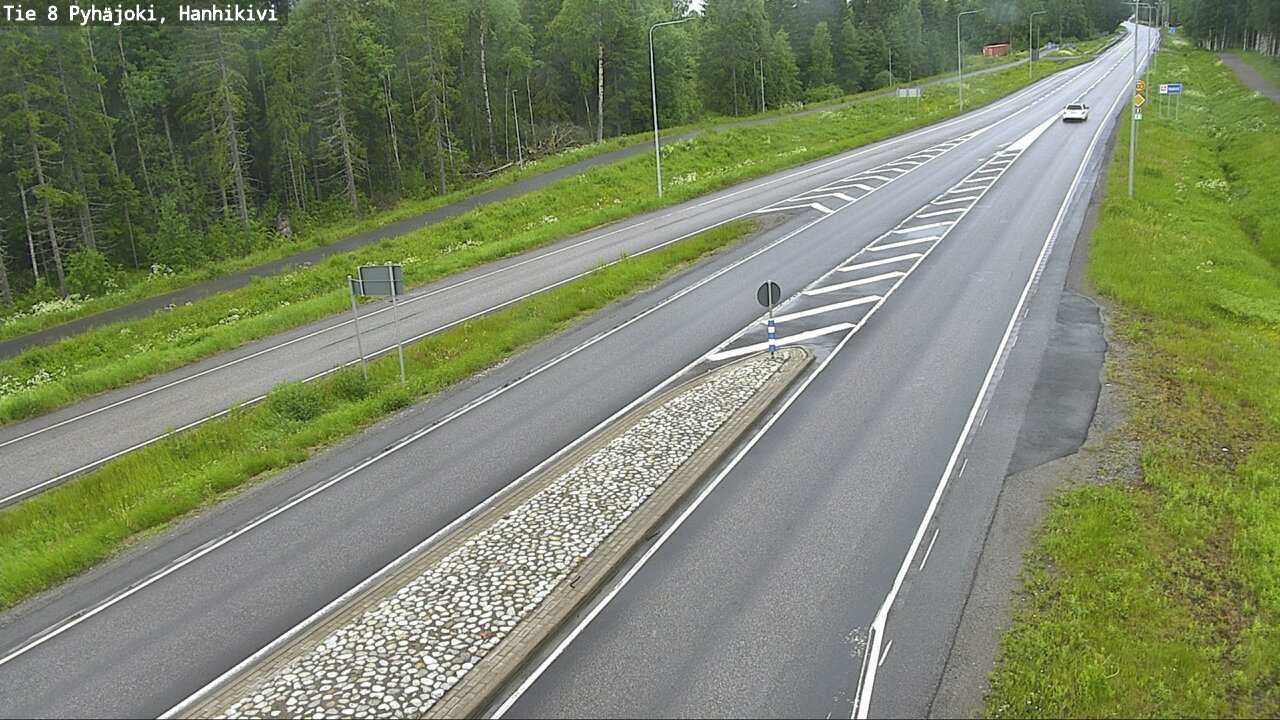 Kelikamerat Kuva Tie 8 Pyhäjoki, Hanhikivi, Pyhäjoki, Pohjois-Pohjanmaa