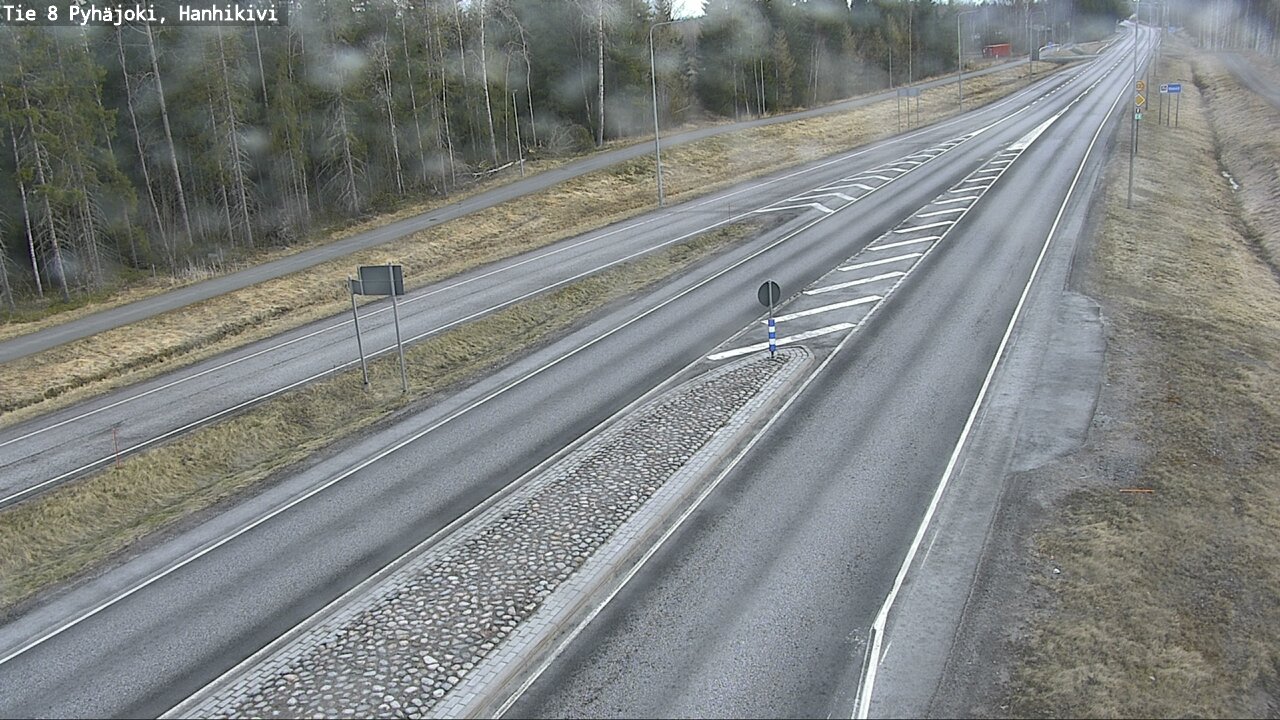 Weather Camera Image Väg 8 Pyhäjoki, Hanhikivi, Pyhäjoki, Pohjois-Pohjanmaa