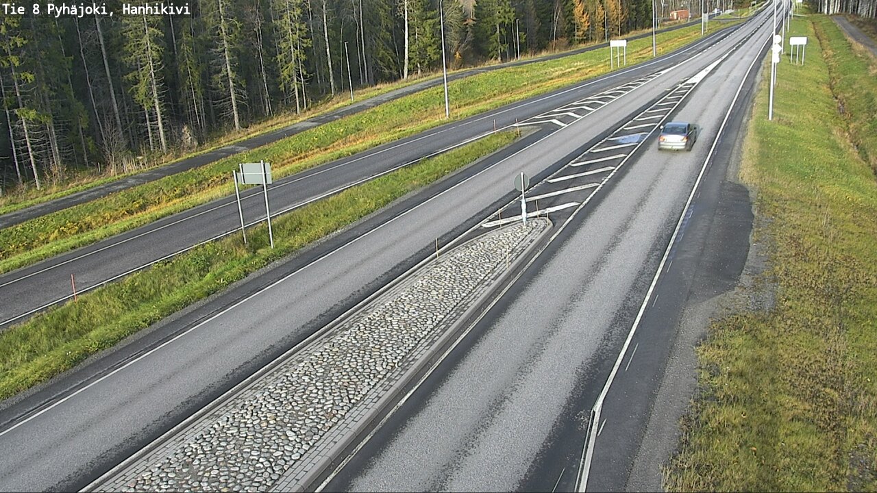 Kelikamerat Kuva Tie 8 Pyhäjoki, Hanhikivi, Pyhäjoki, Pohjois-Pohjanmaa