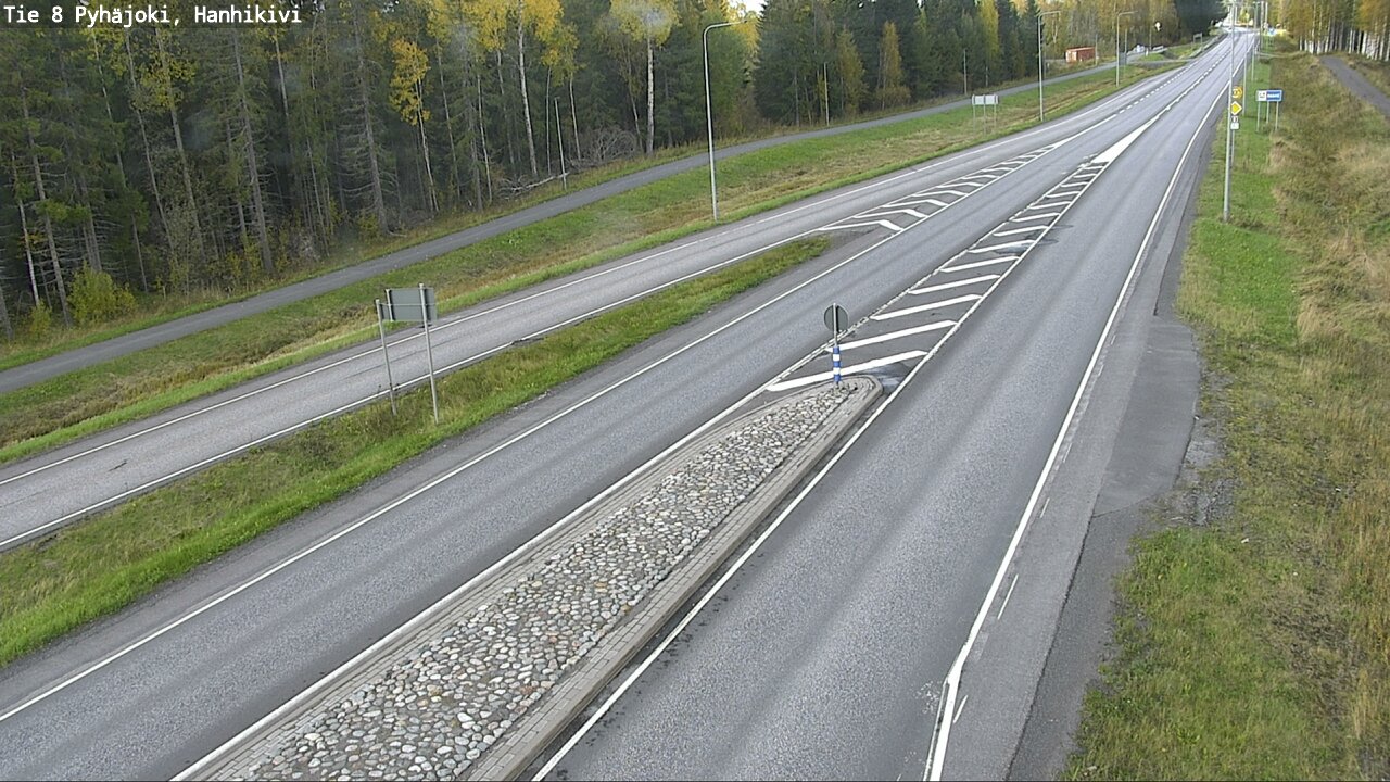 Kelikamerat Kuva Tie 8 Pyhäjoki, Hanhikivi, Pyhäjoki, Pohjois-Pohjanmaa