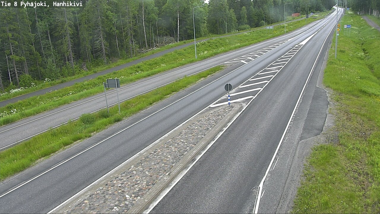Kelikamerat Kuva Tie 8 Pyhäjoki, Hanhikivi, Pyhäjoki, Pohjois-Pohjanmaa