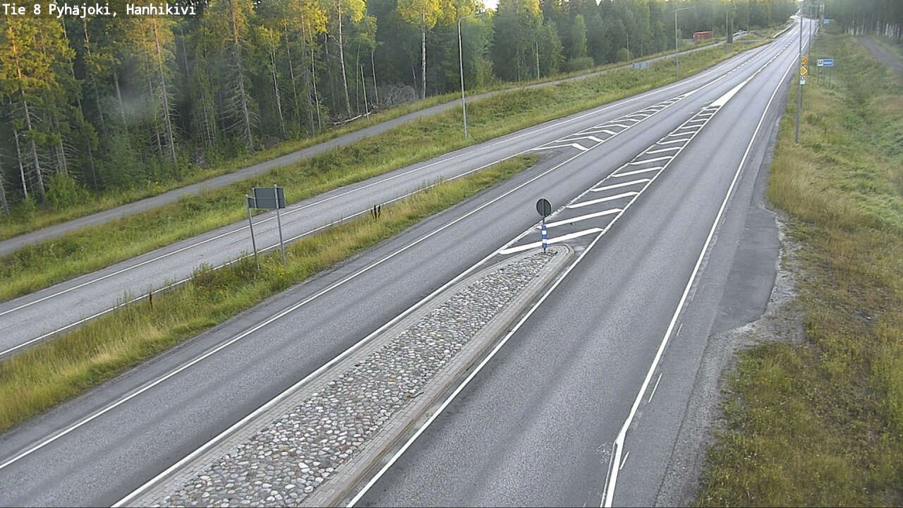 Kelikamerat Kuva Tie 8 Pyhäjoki, Hanhikivi, Pyhäjoki, Pohjois-Pohjanmaa
