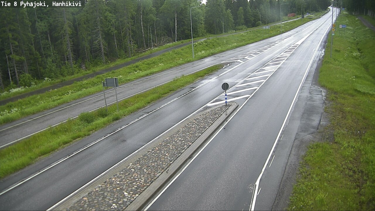 Kelikamerat Kuva Tie 8 Pyhäjoki, Hanhikivi, Pyhäjoki, Pohjois-Pohjanmaa