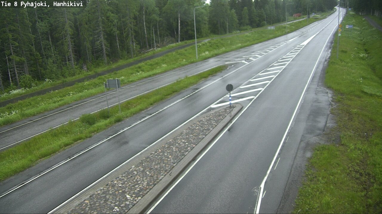 Kelikamerat Kuva Tie 8 Pyhäjoki, Hanhikivi, Pyhäjoki, Pohjois-Pohjanmaa