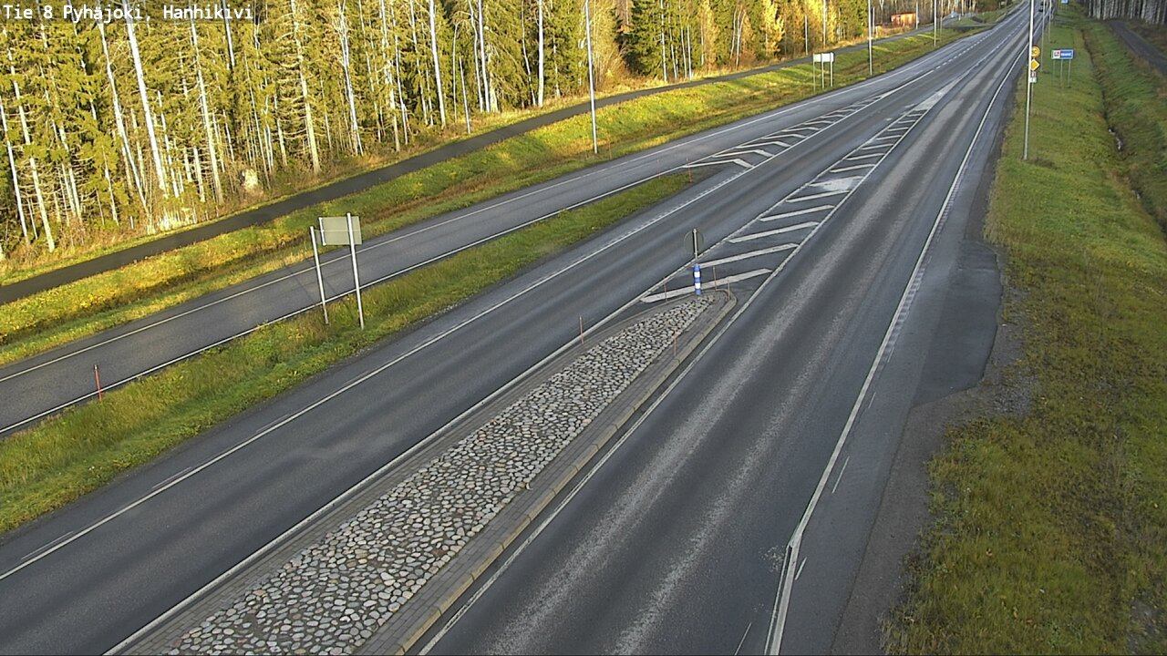 Kelikamerat Kuva Tie 8 Pyhäjoki, Hanhikivi, Pyhäjoki, Pohjois-Pohjanmaa