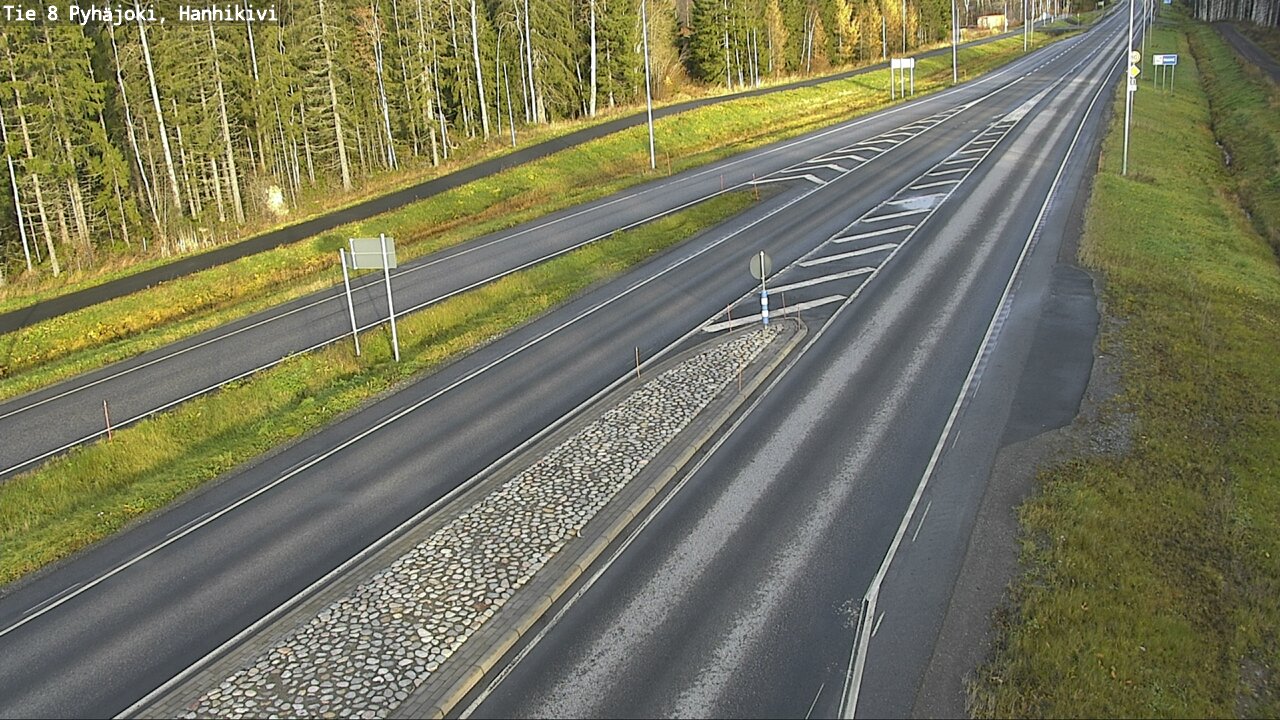 Kelikamerat Kuva Tie 8 Pyhäjoki, Hanhikivi, Pyhäjoki, Pohjois-Pohjanmaa