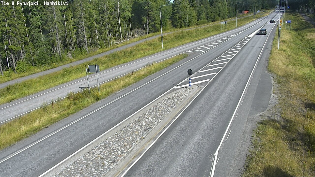 Kelikamerat Kuva Tie 8 Pyhäjoki, Hanhikivi, Pyhäjoki, Pohjois-Pohjanmaa
