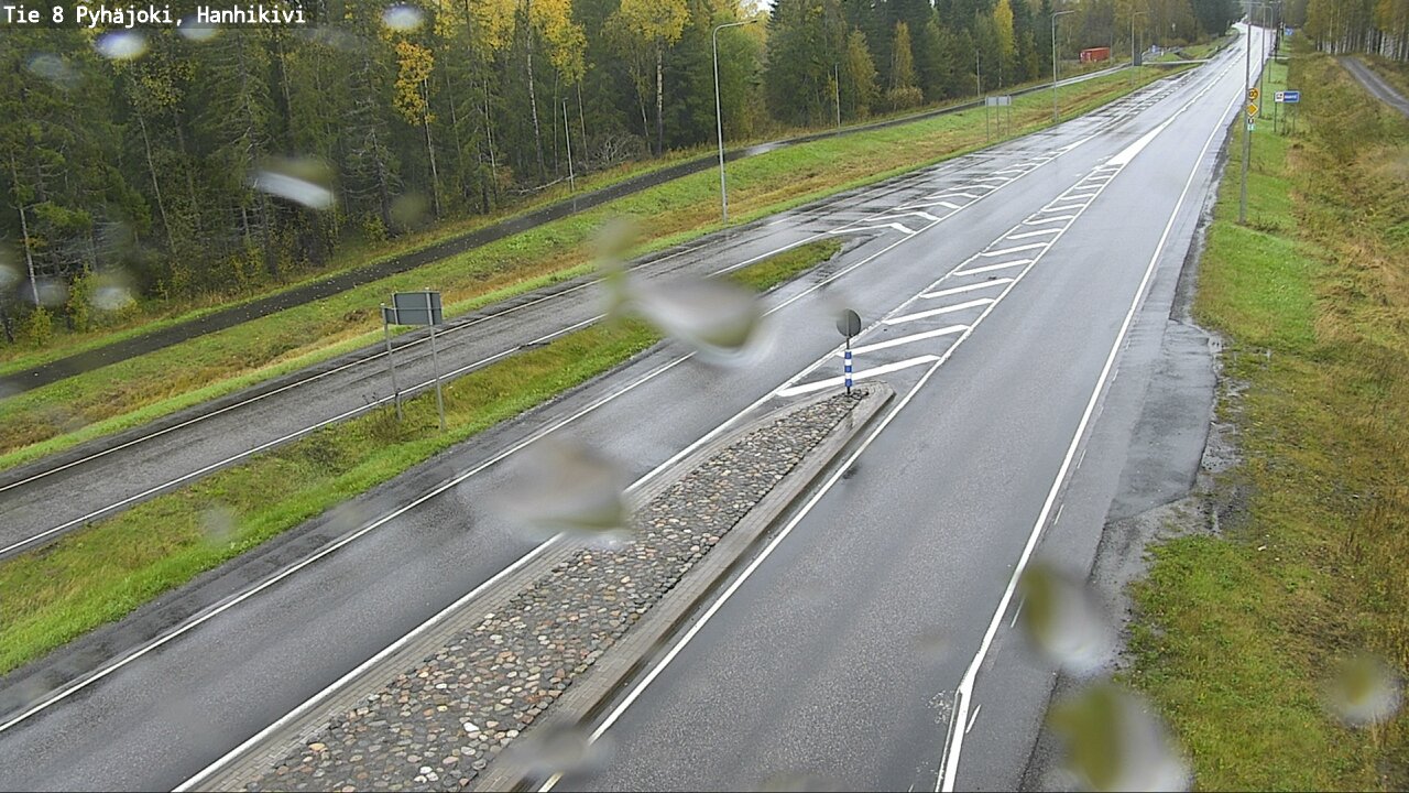 Weather Camera Image Väg 8 Pyhäjoki, Hanhikivi, Pyhäjoki, Pohjois-Pohjanmaa