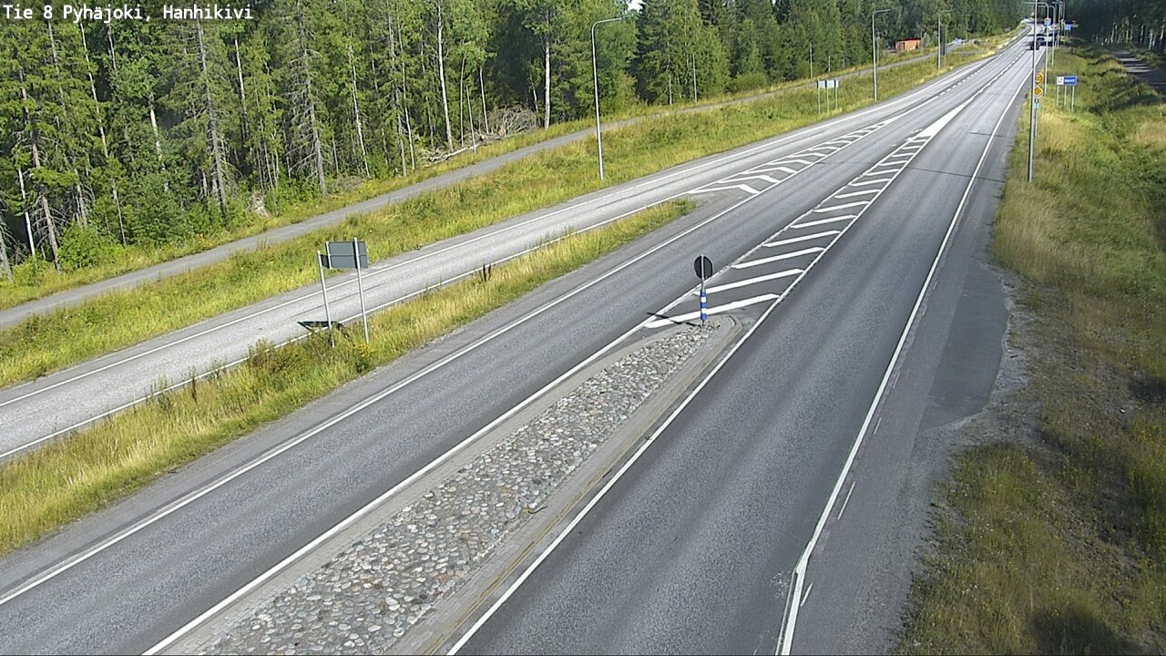 Kelikamerat Kuva Tie 8 Pyhäjoki, Hanhikivi, Pyhäjoki, Pohjois-Pohjanmaa
