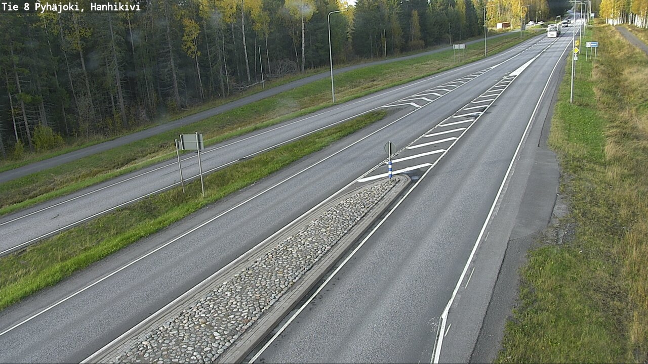 Kelikamerat Kuva Tie 8 Pyhäjoki, Hanhikivi, Pyhäjoki, Pohjois-Pohjanmaa