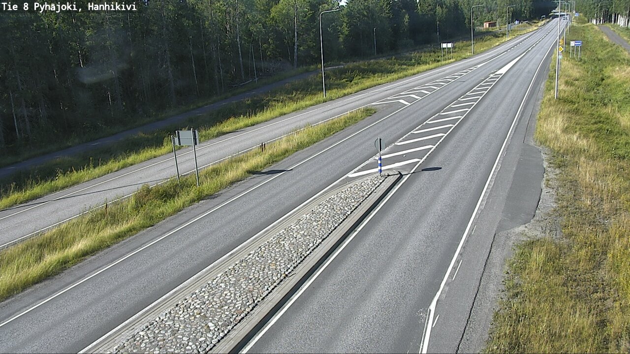 Kelikamerat Kuva Tie 8 Pyhäjoki, Hanhikivi, Pyhäjoki, Pohjois-Pohjanmaa