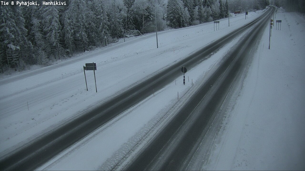 Kelikamerat Kuva Tie 8 Pyhäjoki, Hanhikivi, Pyhäjoki, Pohjois-Pohjanmaa