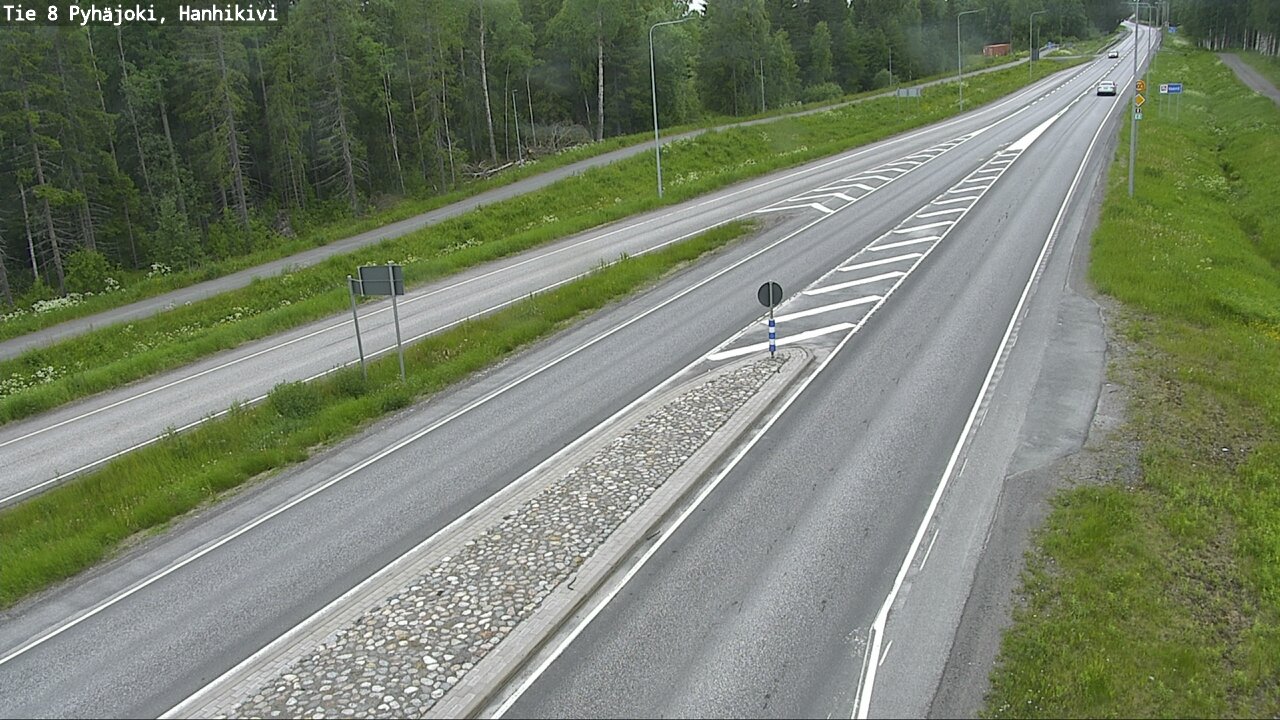 Kelikamerat Kuva Tie 8 Pyhäjoki, Hanhikivi, Pyhäjoki, Pohjois-Pohjanmaa