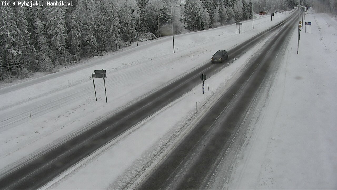 Kelikamerat Kuva Tie 8 Pyhäjoki, Hanhikivi, Pyhäjoki, Pohjois-Pohjanmaa