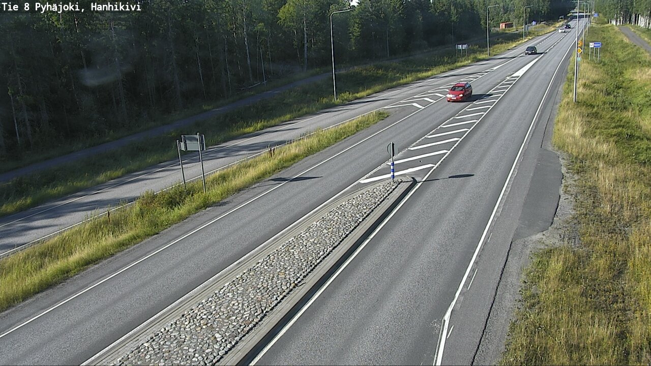 Kelikamerat Kuva Tie 8 Pyhäjoki, Hanhikivi, Pyhäjoki, Pohjois-Pohjanmaa