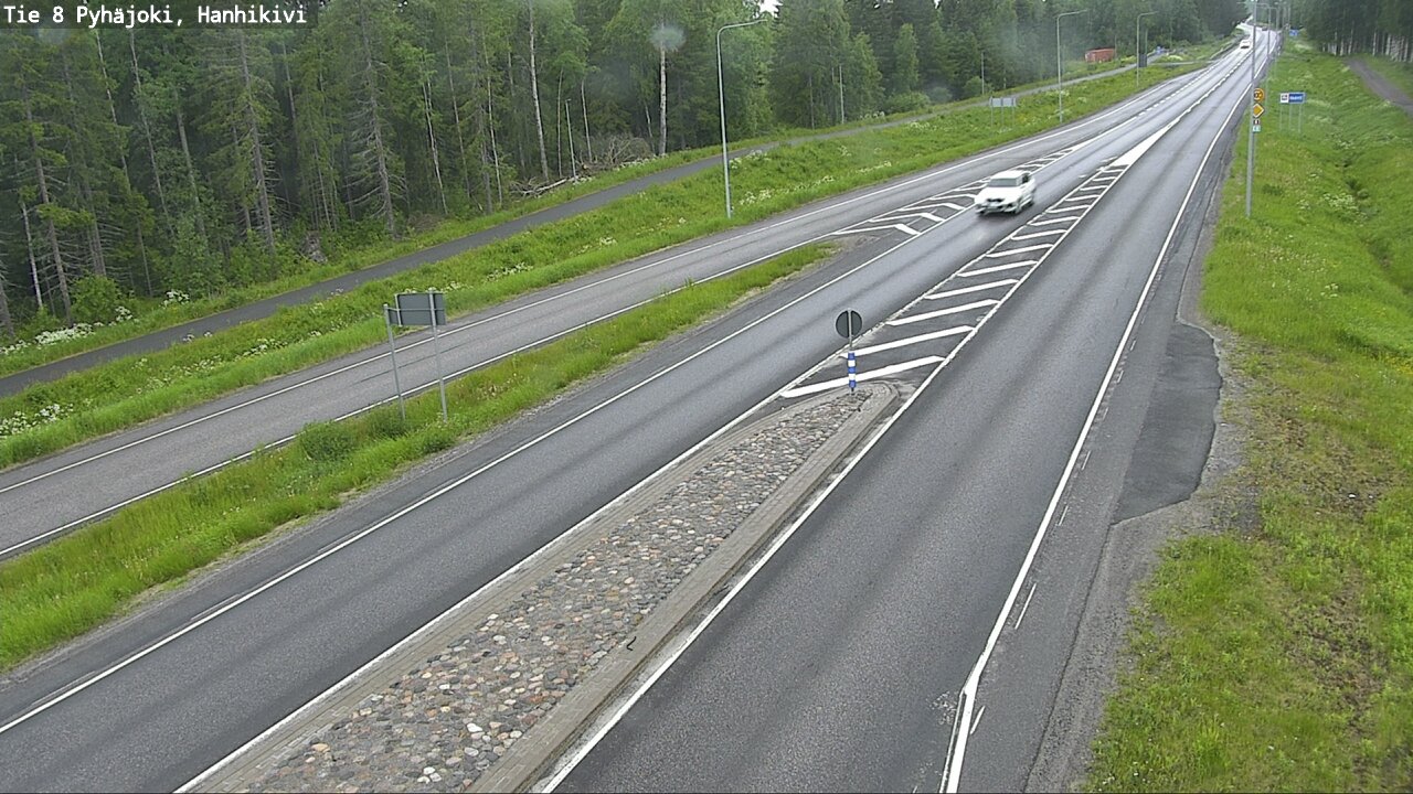 Kelikamerat Kuva Tie 8 Pyhäjoki, Hanhikivi, Pyhäjoki, Pohjois-Pohjanmaa
