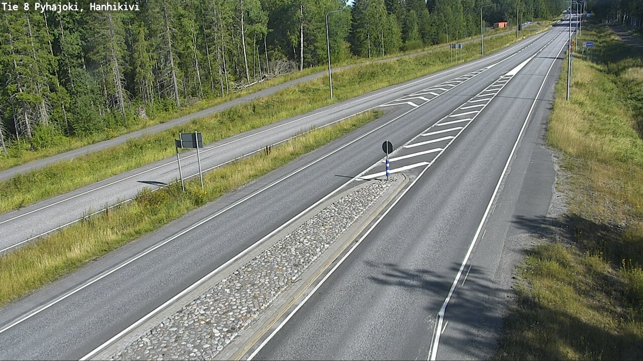 Kelikamerat Kuva Tie 8 Pyhäjoki, Hanhikivi, Pyhäjoki, Pohjois-Pohjanmaa