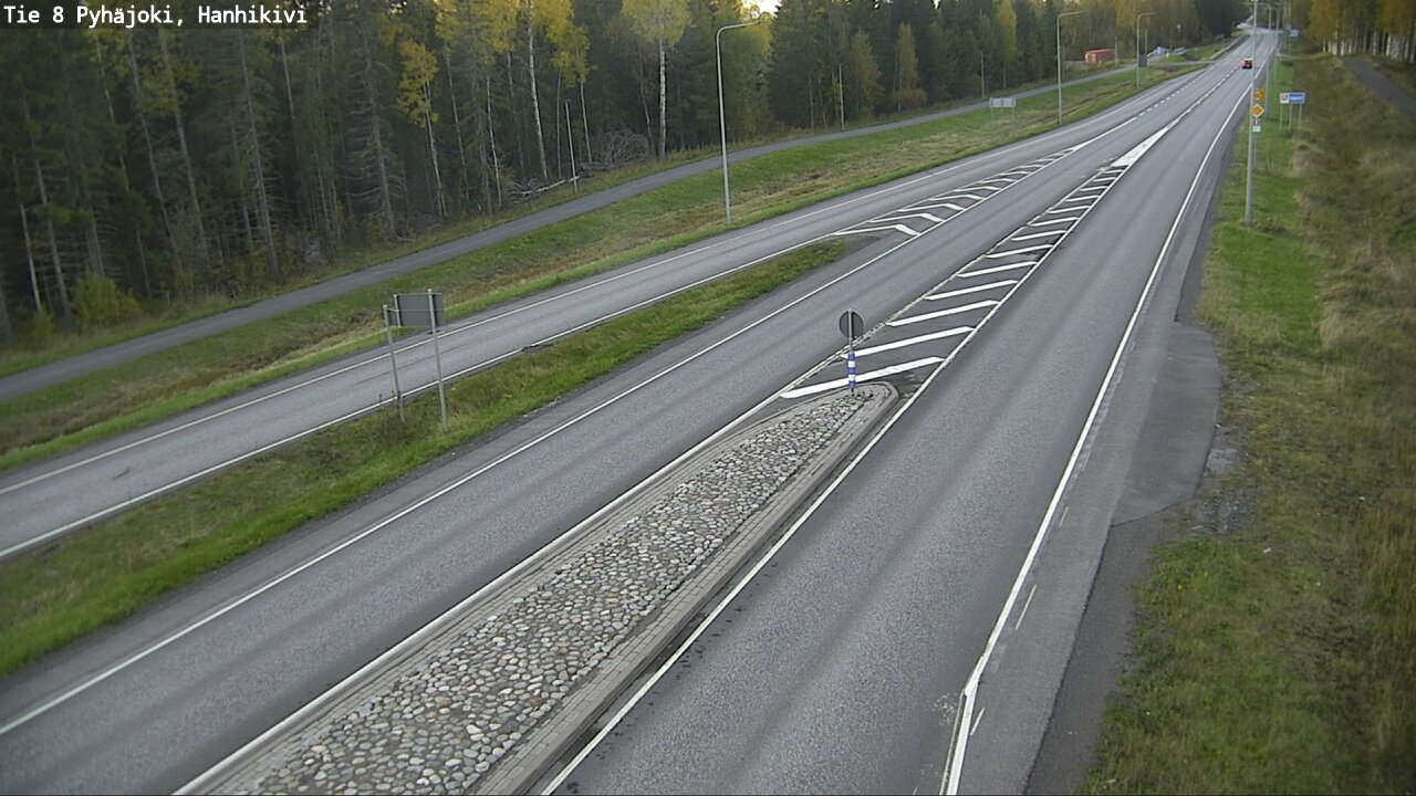Kelikamerat Kuva Tie 8 Pyhäjoki, Hanhikivi, Pyhäjoki, Pohjois-Pohjanmaa