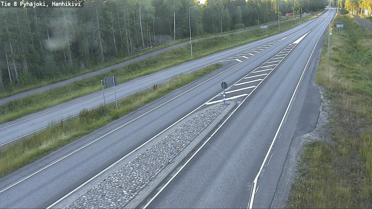 Kelikamerat Kuva Tie 8 Pyhäjoki, Hanhikivi, Pyhäjoki, Pohjois-Pohjanmaa